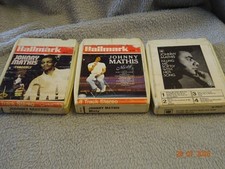 THREE TAPES: Johnny Mathis : Tenderly, Misty, Killing Me Softly : 8-Track Tape