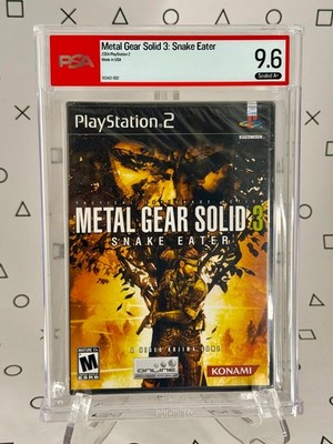 Metal Gear Solid 3: Snake Eater Sealed - PS2 - PSA 9.6, A+
