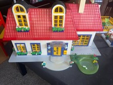 Playmobil 3965 gro&szlig;es Einfamilienhaus, Wohnhaus, teilm&ouml;bliert, Figuren