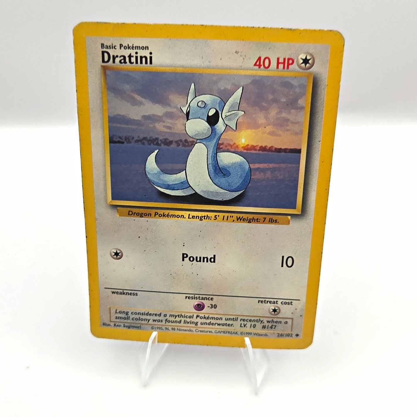 Wizards of the Coast Dratini 26/102 Base Set EN Common Unlimited 40HP