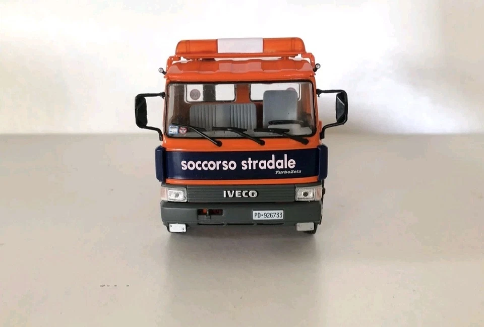 Camion d’epoca IVECO 79.12  1987 ACI SOCCORSO STRADALE 1/43 diecast  DE AGOSTINI - Immagine 2 di 4