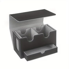 TCG STROAGE BOX WITH 2 COMPARTMENTS AND DRAWER