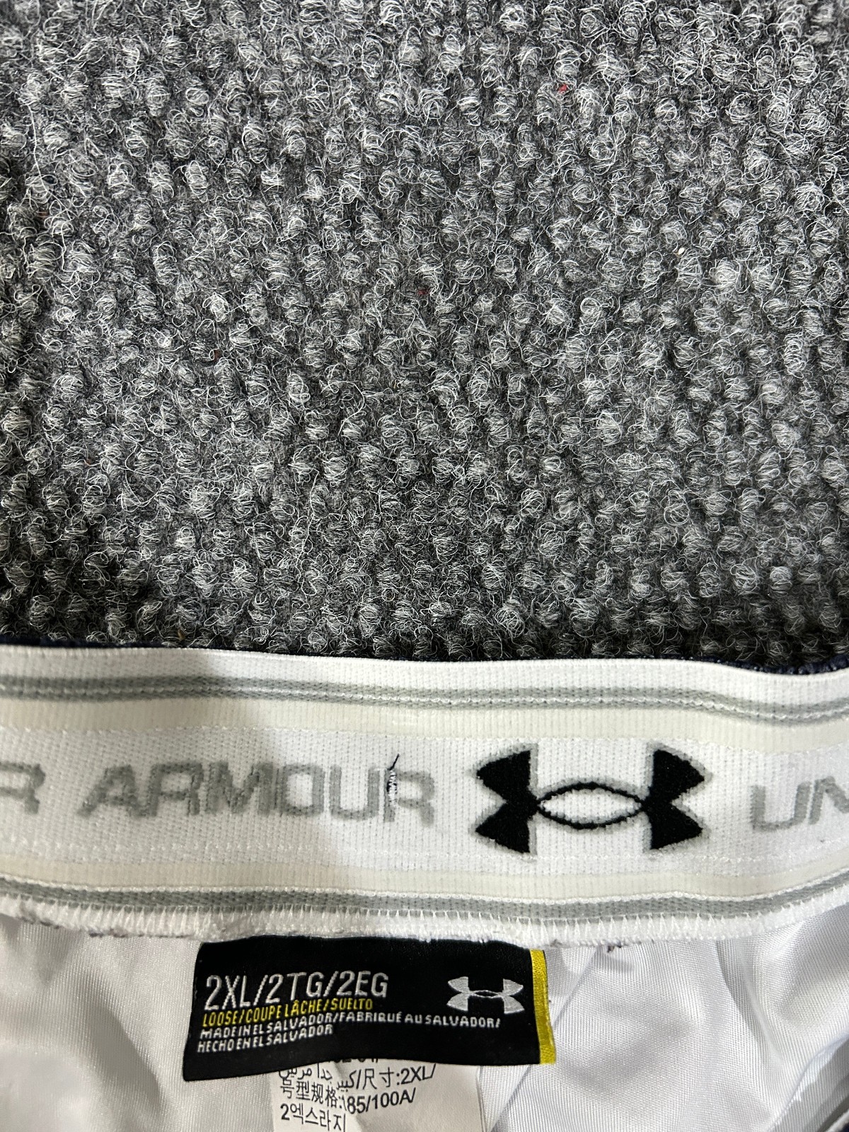 Notre Dame Fighting Irish Under Armour Game Shorts Mens 2xl white thumbnail 5