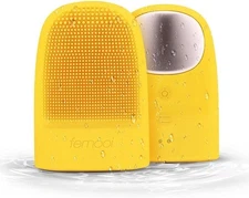 Femooi Powered Facial Cleansing Brush Silicone Face Scrubber,  Sonic Face Brush
