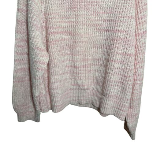 Old Navy Sweater Women's XL Pink Knit Long Sleeve Round Neck Top Pullover NWT - Picture 3 of 9