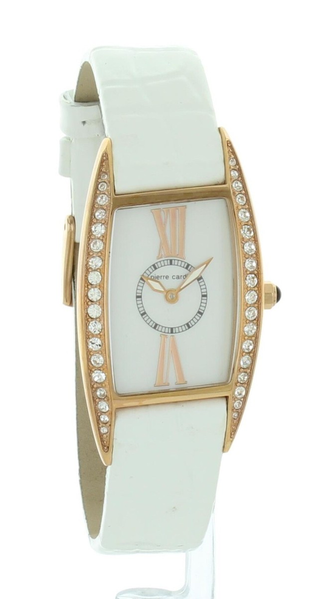 NIB New Old Stock Pierre Cardin 67882w Vintage Steel Woman Watch Rose Gold  tone