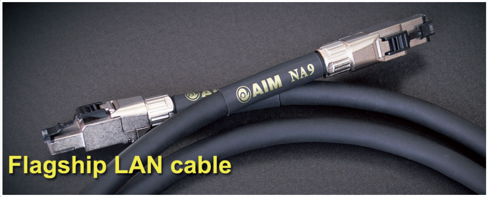 NA2-010 [1.0m] AIM [エイム電子] オーディオ用LANケーブル - PC