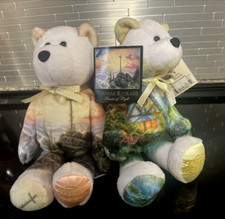 Thomas Kinkade Gallery Treasures Collections Bear "Sunrise"  "A QUIET EVENING"