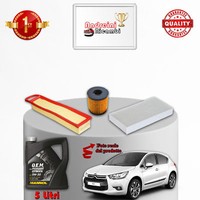 Wartungsset Filter Und ÖL Citroen DS4 1.6 Vti 88KW 120PS 2014