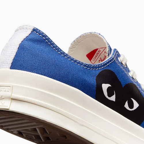 Converse Chuck Taylor All‑Star 70 Ox Blue Quartz Heart Logo 171848C Unisex - Picture 8 of 10