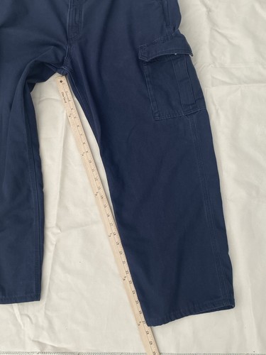 Carhartt 2112 Cat 2 Cargo Pants Mens 40x32 Black Flame Resistant Work Wear - Picture 7 of 17