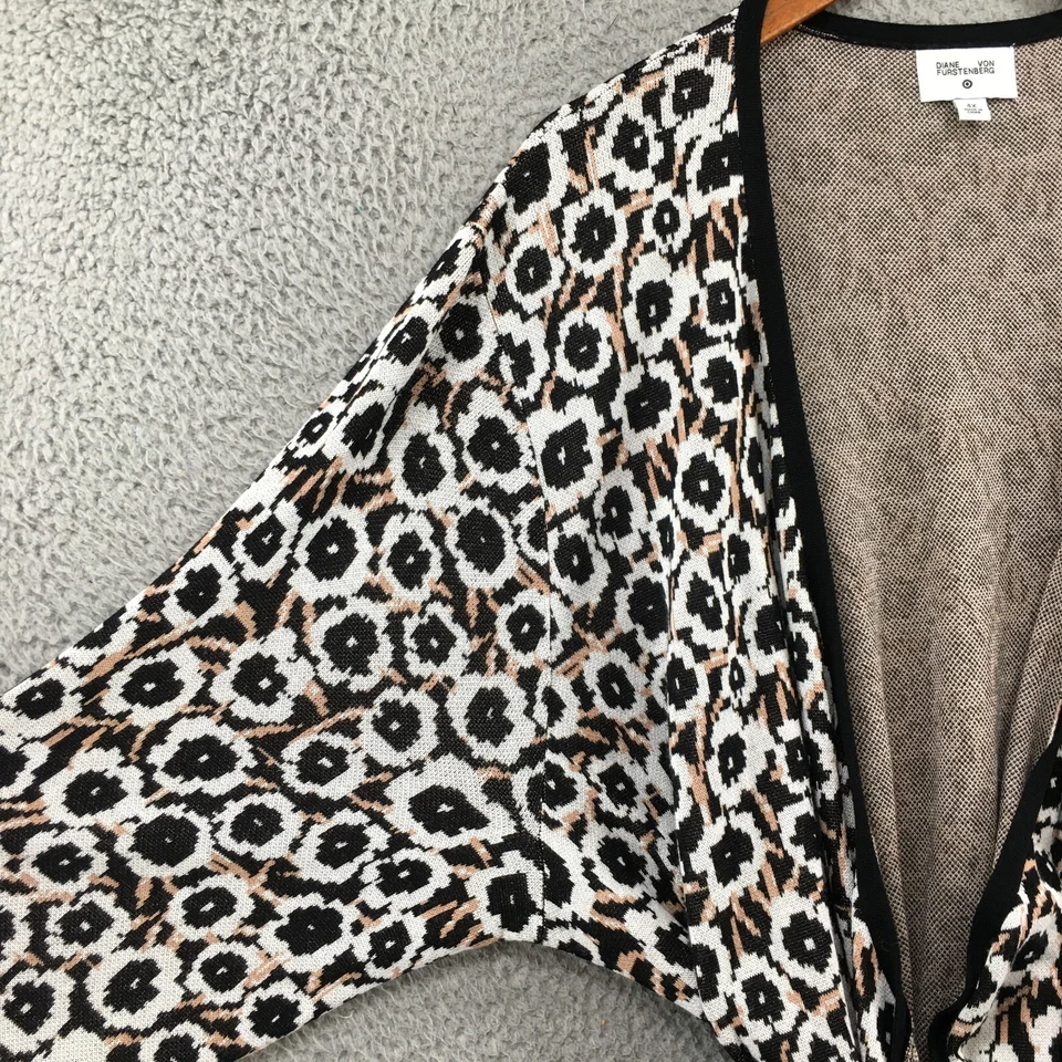 Blusa envolvente Diane Von Furstenberg para mujer 4X multicolor con cinturón manga larga Foto 4 de 4