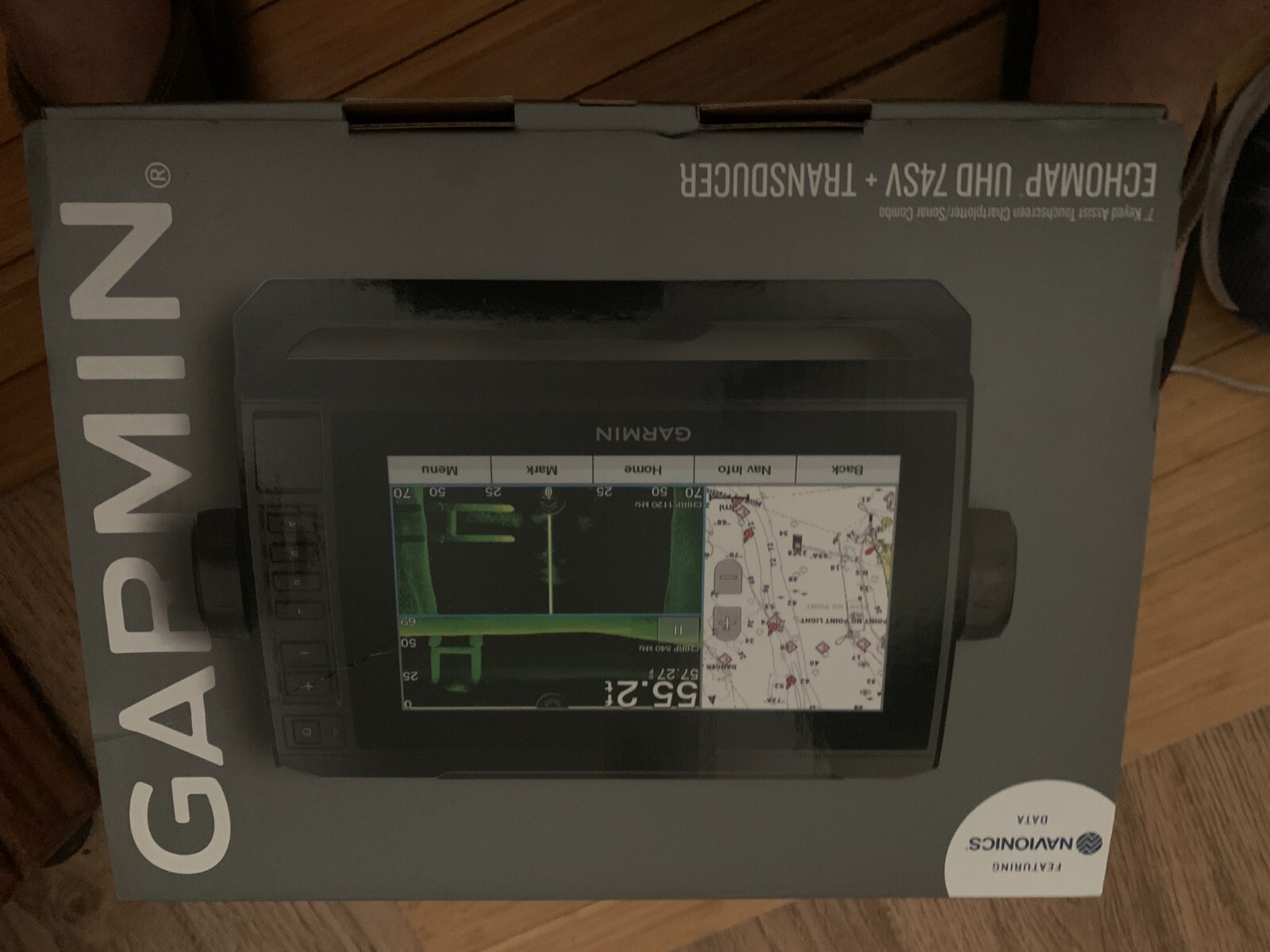 Garmin ECHOMAP UHD 74sv (0100233901) and GT54UHDTM Transducer for