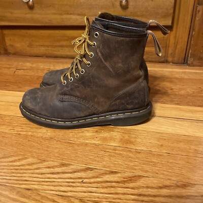 Doctor Martens 1460 Air Wair Bex Dark Brown Mens 8 Leather Boots