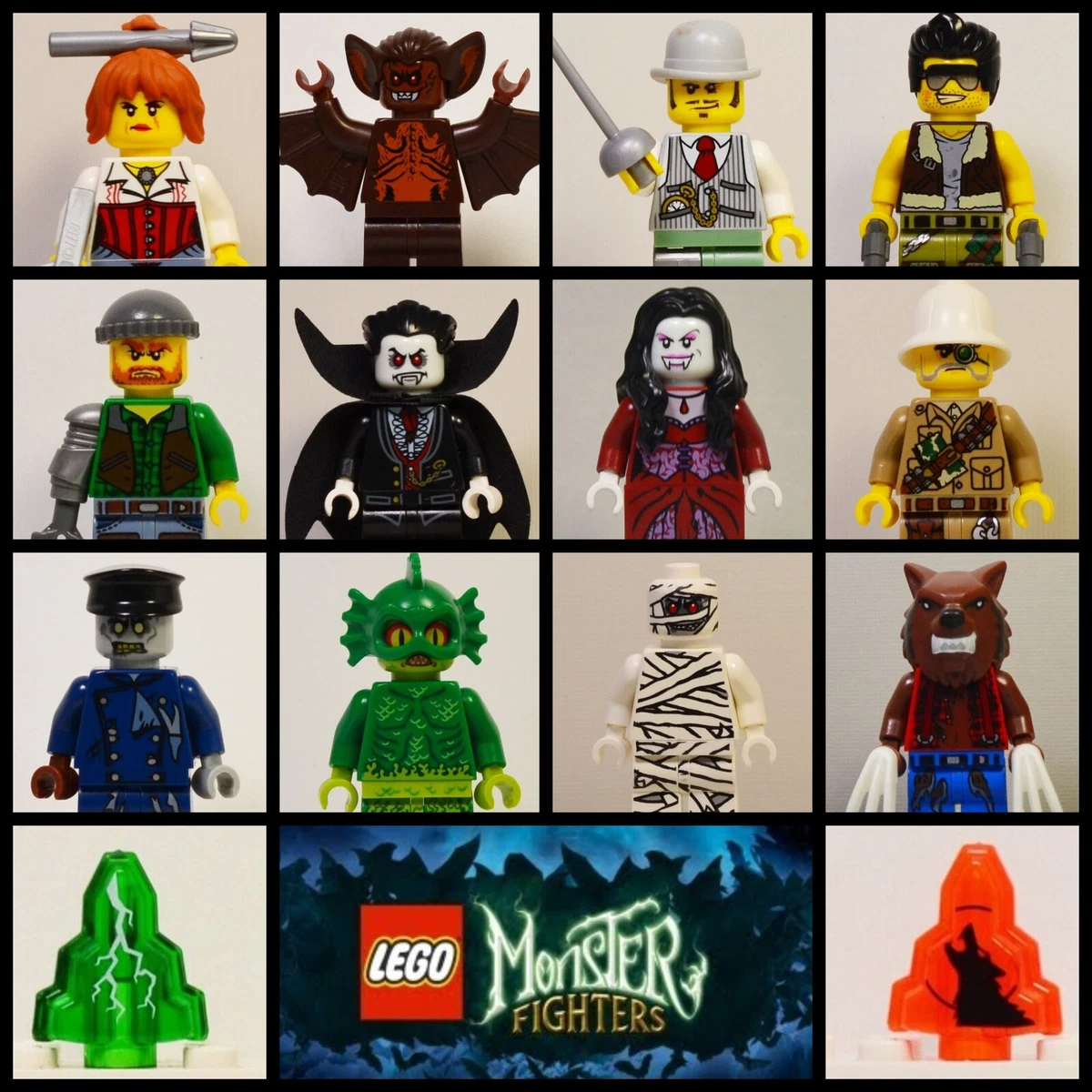 Lego Monster Fighters Minifigures Lot You Choose Zombie Werewolf Vampyre