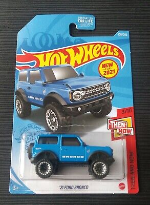 2021 Hot Wheels THEN AND NOW 3//10 /'21 Ford Bronco 100//250