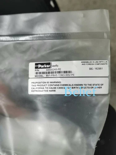 1pc Parker 8V1-P8VE-11AO-SSV-PE brand new diaphragm valve