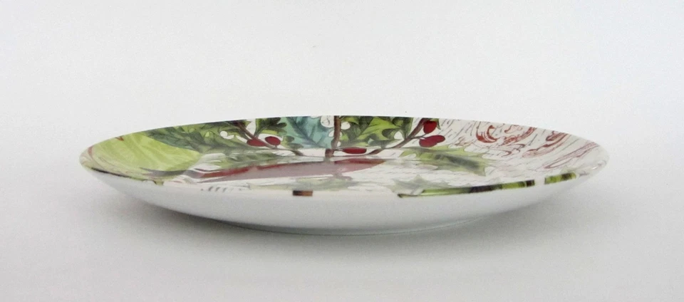 Waechtersbach Accents Nature Traditions Plates Joy RED Bird SET of 2 NEW - Image 3 of 4