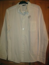 Identic Man men's shirt stretch size XL white fashionable sporty top New