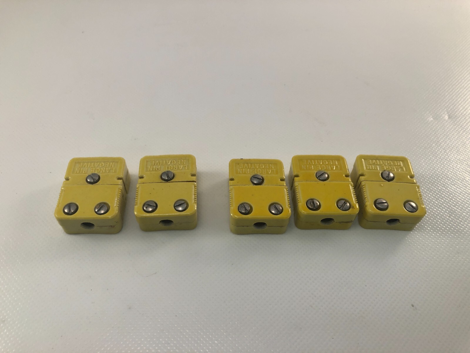 K type FEMALE Thermocouple Ceramic Connector End Plug (Pkg. of 5) eBay