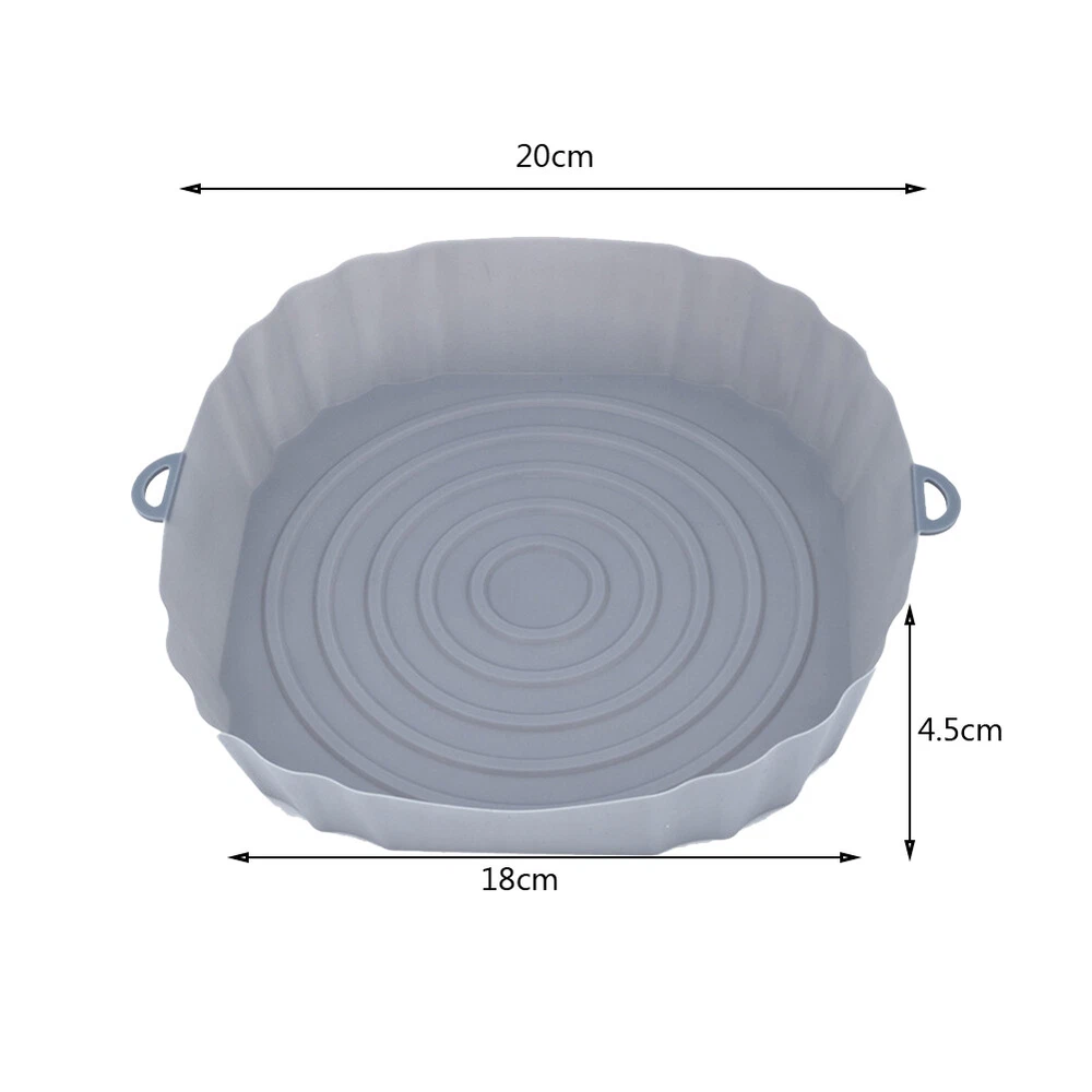 Air Fryer Mat Silicone Pot Grill Pan Pizza Chicken Grill Pan Kitchen Accessories Air Fryer Mat Silicone Pot Grill Pan Pizza Chicken Grill Pan Kitchen Accessories
