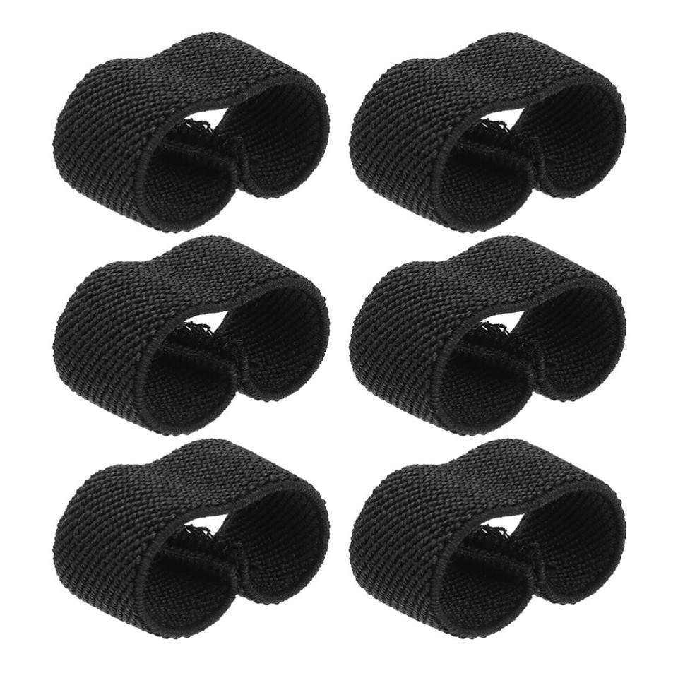 6pcs Belt Keepers Backpack Straps Holders bing Strap Nylon Loop