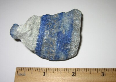 2.4'' NATURAL ROUGH LAPIS LAZULI STONE MINERAL FROM AFGHANISTAN ~ 105.6grams *2