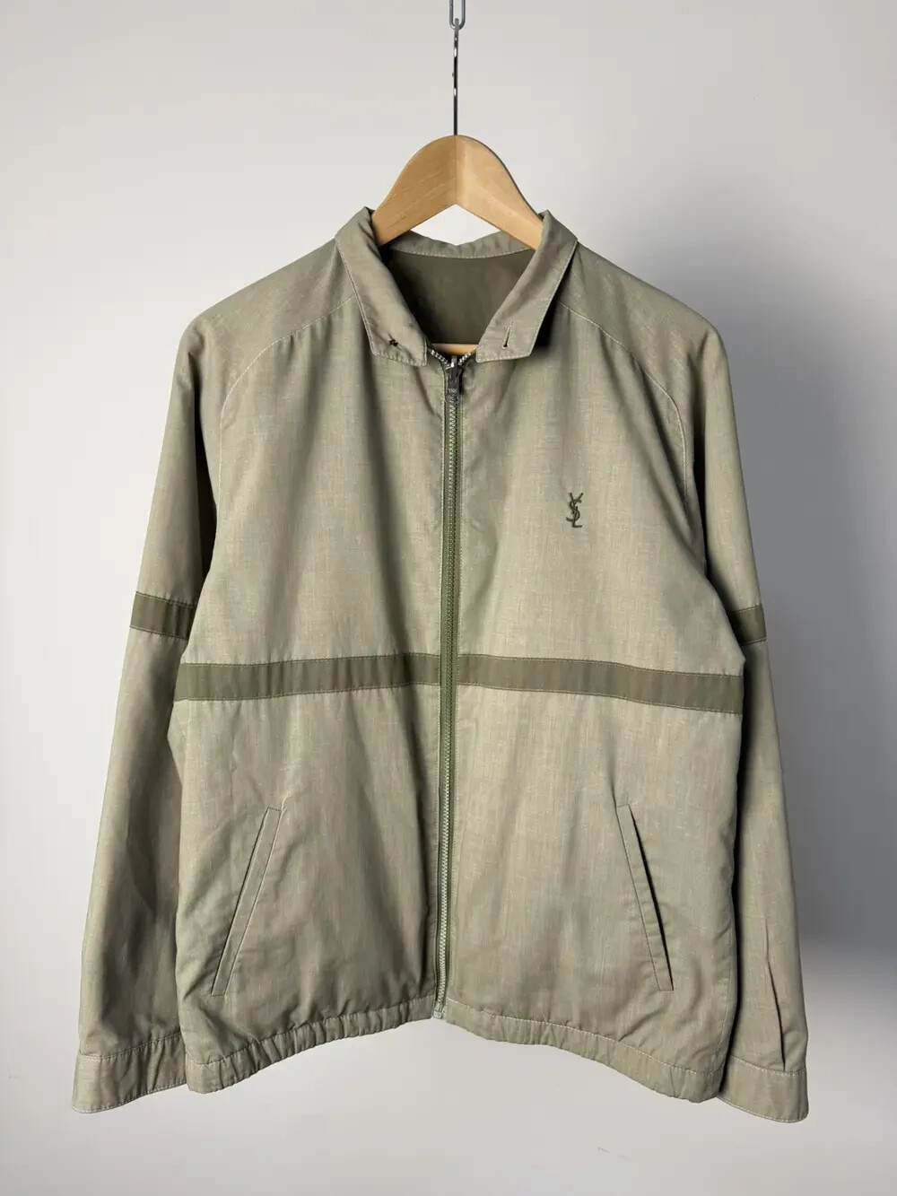 Giacca Harrington reversibile vintage YSL Yves Saint Laurent