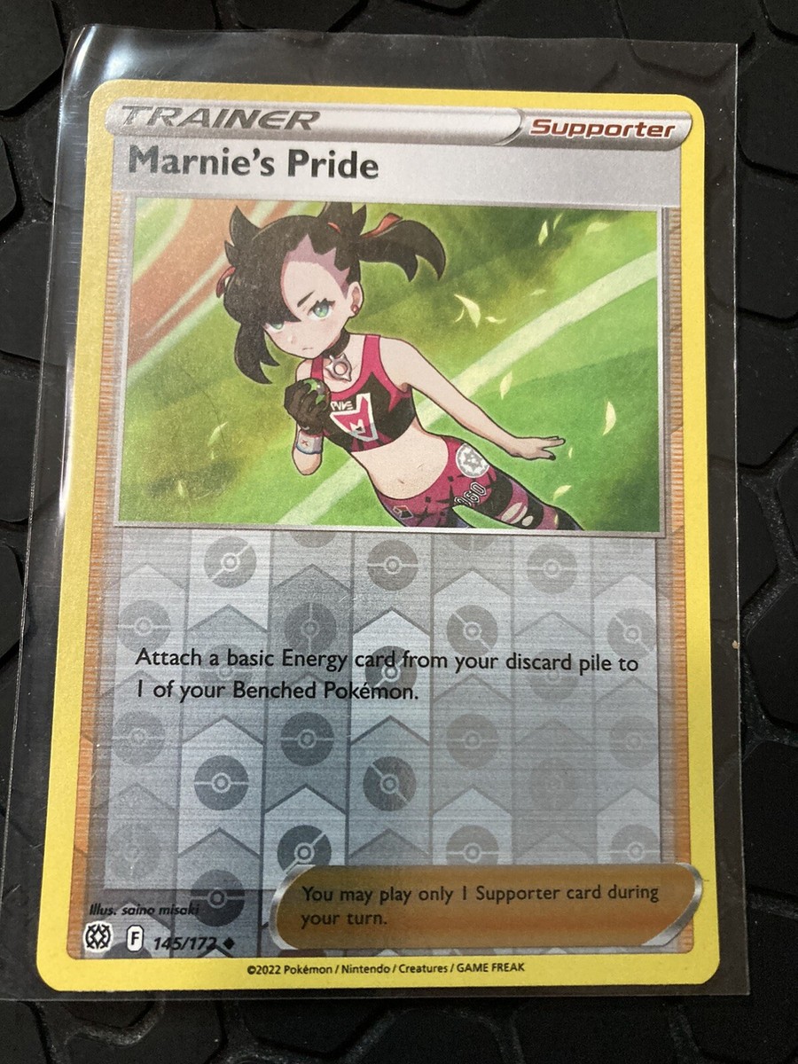 marnie's pride pokemon card value (171/172) [Sword & Shield: Brilliant Stars] Brilliant Stars Whats included Marnie's Pride Brilliant Stars Pokemon