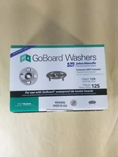 Johns Manville 125-Count 1-1/4-in Galvanized/Uncoated GoBoard Anti-Turn Washer