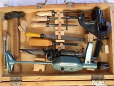 Rare set of vintage Soviet metalworking tools from the early 80s 1982 