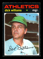 1971 TOPPS OPC O PEE CHEE BASEBALL #714 Dick Williams NM OAKLAND ATHLETICS A'S