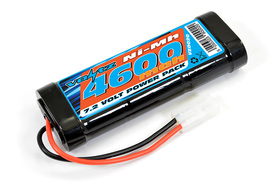 Voltz VZ0020 4600mAh 7.2v NiMH Stick Pack Battery With Tamiya Connector