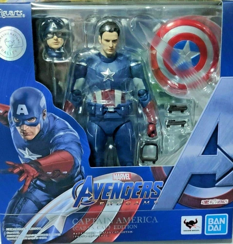 MARVEL Avengers Endgame Captain America CAP vs CAP Bandai Tamashi S.H. Figuarts
