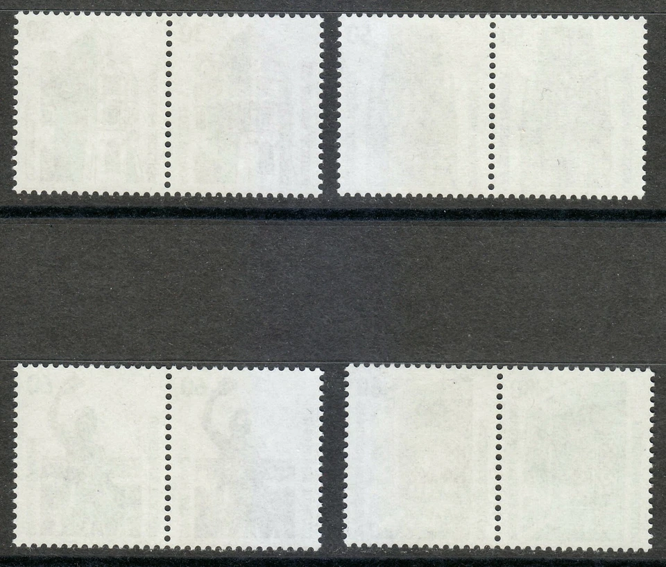 Germany 1987 MNH Mi 1339A/1339A-1342A/1342A Pairs/Paare Historic Sites set ** - Image 2 of 2