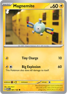 1x Magnemite 081/165 Scarlet & Violet 151 Pokemon TCG Card NM | eBay