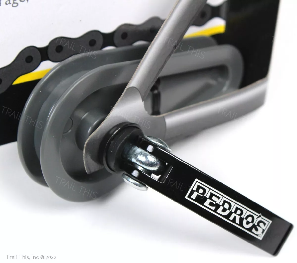 Pedro s Chain Keeper Bike Wheel QR Placeholder for Cleaning and Travel Pedros