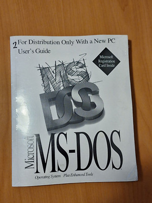 Microsoft MS DOS 6.22 *New & Factory Sealed* Full Version English