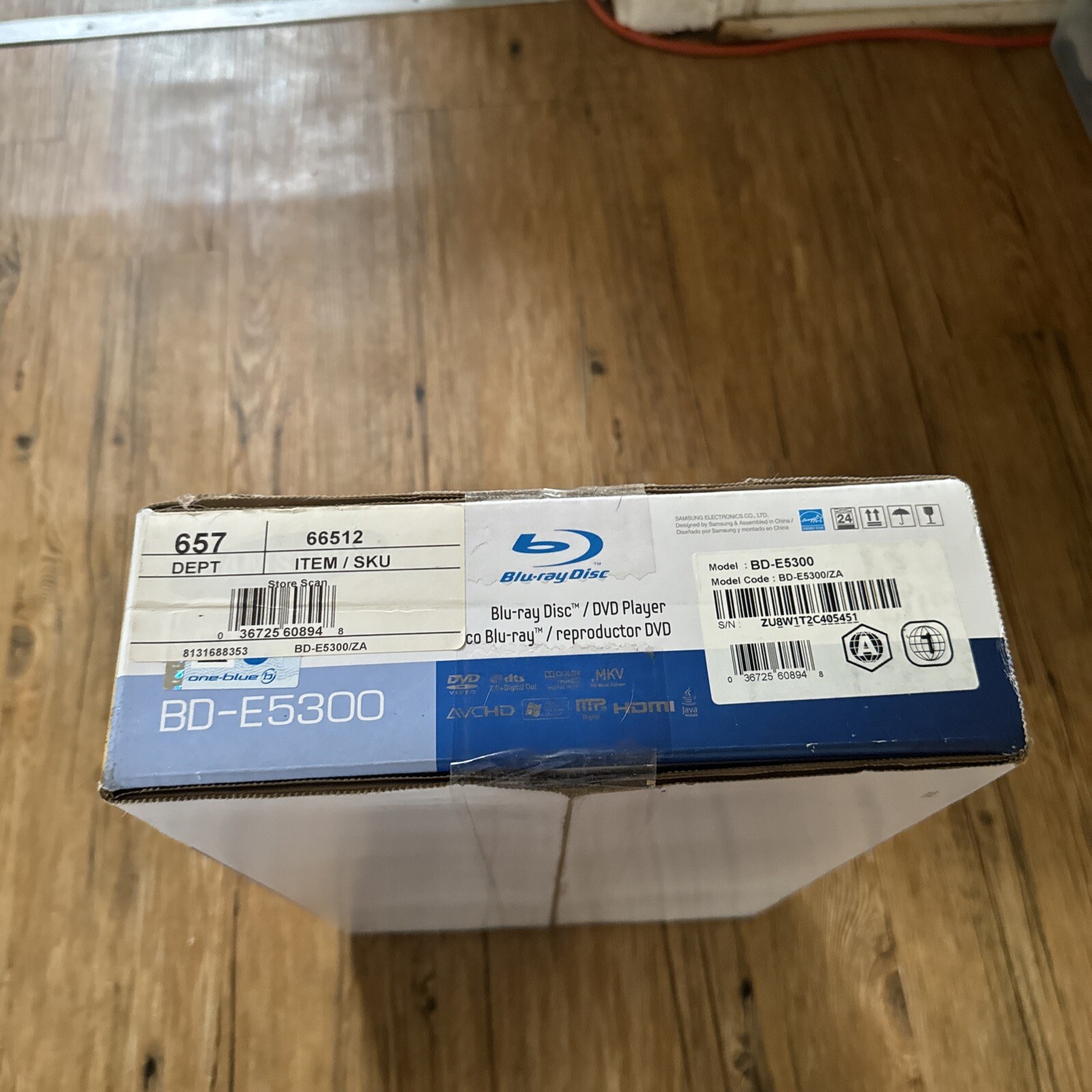 Samsung BDE5300 BluRay DVD Player Brand New Sealed Free Shipping eBay