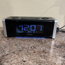 HMDX Cube Wireless Alarm Clock. Bluetooth, USB Port
