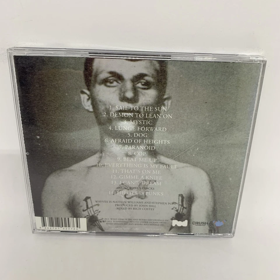 Wavves AFRAID OF HEIGHTS CD Album GOOD CONDITION Free Postage - Image 2 of 4