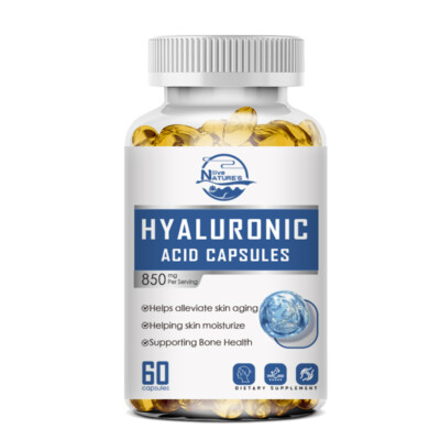 Hyaluronic Acid Capsules | 850 mg | 60 Count | Non-GMO | by NATURE'S LIVE |  eBay