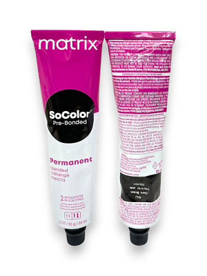 Matrix SoColor Permanent Blended (3oz/85g) Lot Of 2, As Seen In Pics