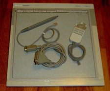 Vintage HP SketchPro 45911B Digitizer Hewlett Packard Sketch Pro Stylus Pen Puck