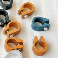 1PZ collare COLLARINO colore ORO sella BMX CROSS ANNI 70 80 VINTAGE MORSETTO