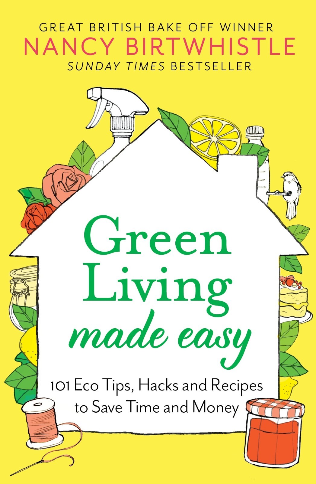 Green Living Made Easy: 101 Eco Tips, Hacks and Recipes by Nancy Birtwhistle NEW