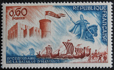 Timbre - FRANCE - Bataille d'HASTINGS - 1966 - Neuf ** - YT1486