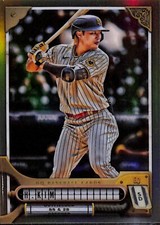 2022 Topps Gypsy Queen Chrome 90 Ha-Seong Kim San Diego Padres baseball card