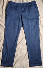 Tommy Hilfiger Hampton Stretch Chino Blue Size 12 Slash Pocket