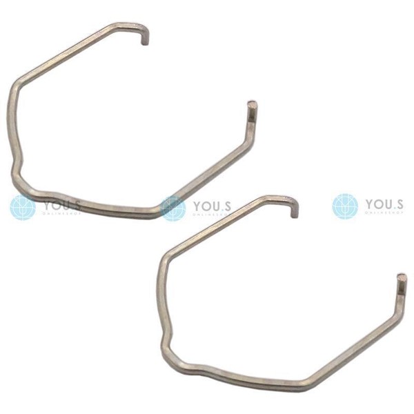 2 X You.S Original Sicherungsklammern Turboschlauch FüR Seat Leon (1P1) 2.0 Tdi-image